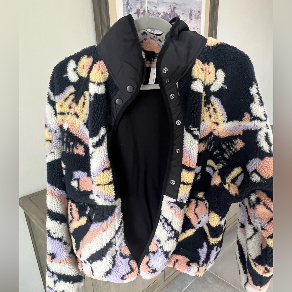 Free People Hit the Slopes Rocky Ridge Fleece Jacket
